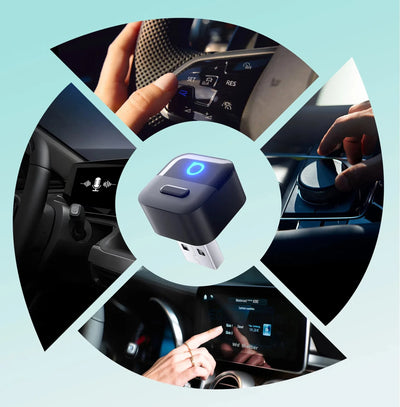 Mini Pico Wireless Carplay Android Auto Adapter Plug Play Wifi Bluetooth Auto Connect for VW Toyota Nissan Honda Ford