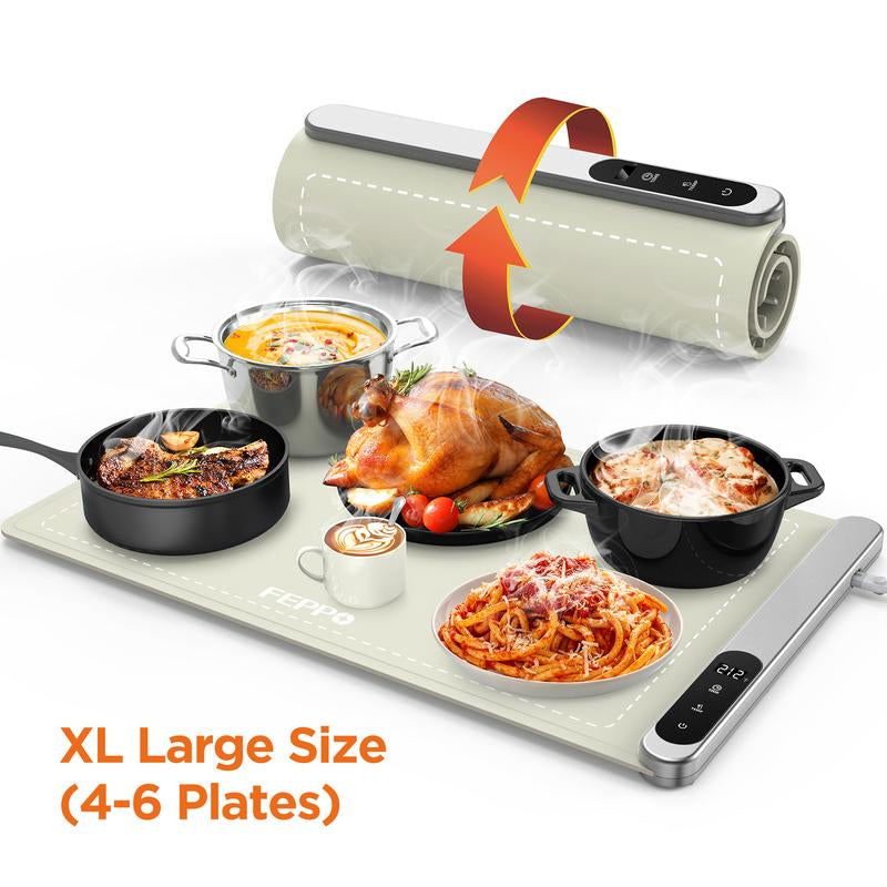 🔥 WarmNest Silicone Pad – Keep Every Dish Toasty