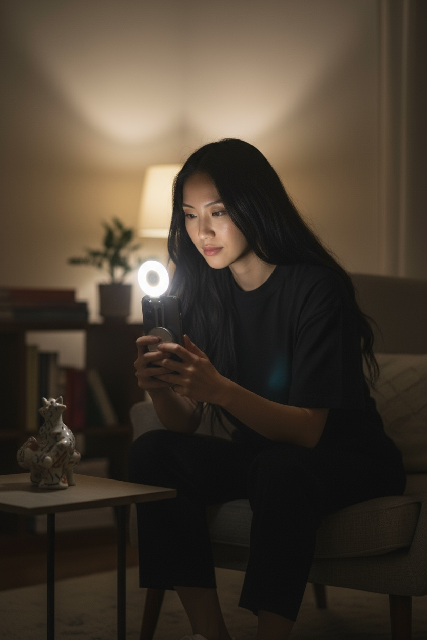 SnapBright 📸🌟 – Perfect Lighting for Every Shot