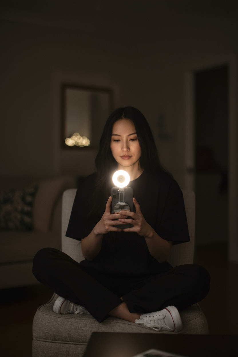 SnapBright 📸🌟 – Perfect Lighting for Every Shot