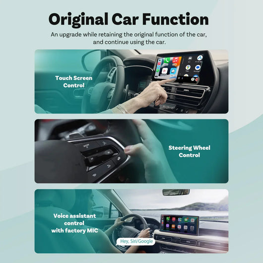 Mini Pico Wireless Carplay Android Auto Adapter Plug Play Wifi Bluetooth Auto Connect for VW Toyota Nissan Honda Ford