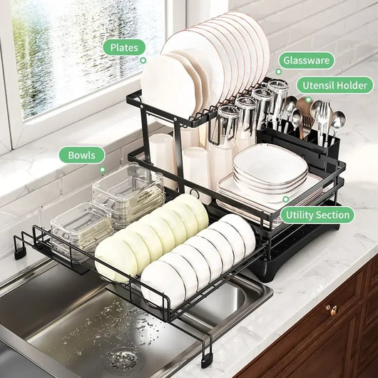 FindersFrenzy Dish Drying Rack