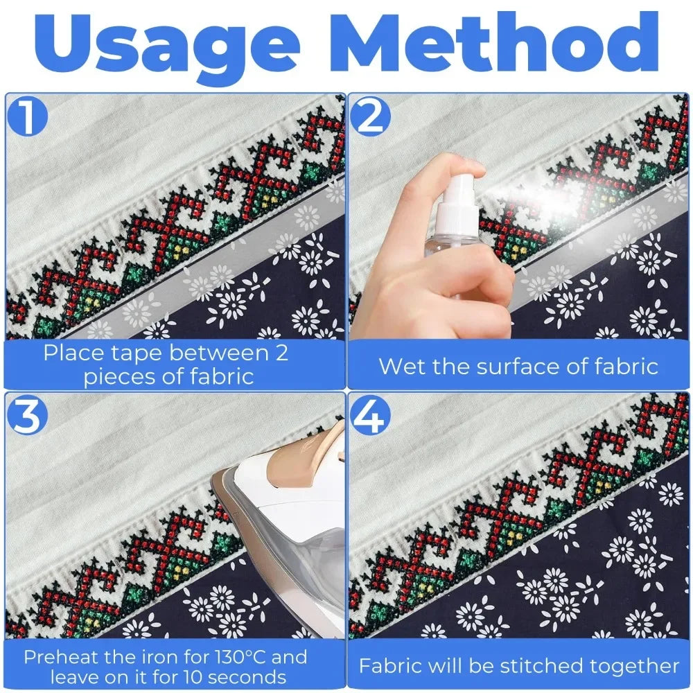 ✨ Stitch-Free Wonder Tape – Iron & Go!