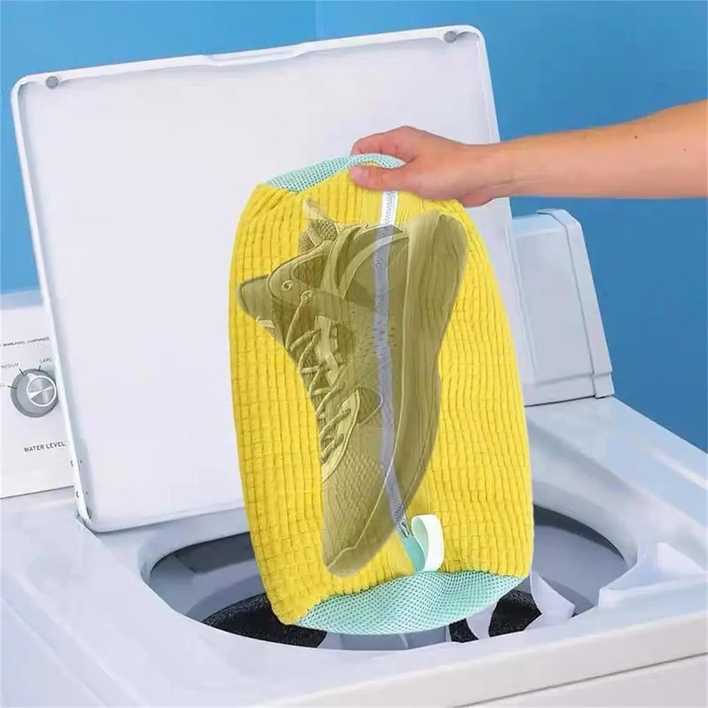 👟 SneakClean Magic Bag – Gentle Shoe Washer & Dryer Protector