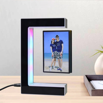 Levitating Rotating Photo Frame