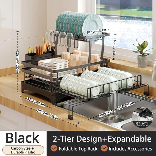 FindersFrenzy Dish Drying Rack