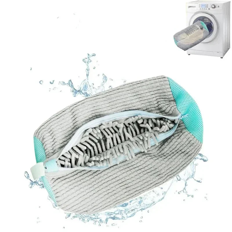 👟 SneakClean Magic Bag – Gentle Shoe Washer & Dryer Protector