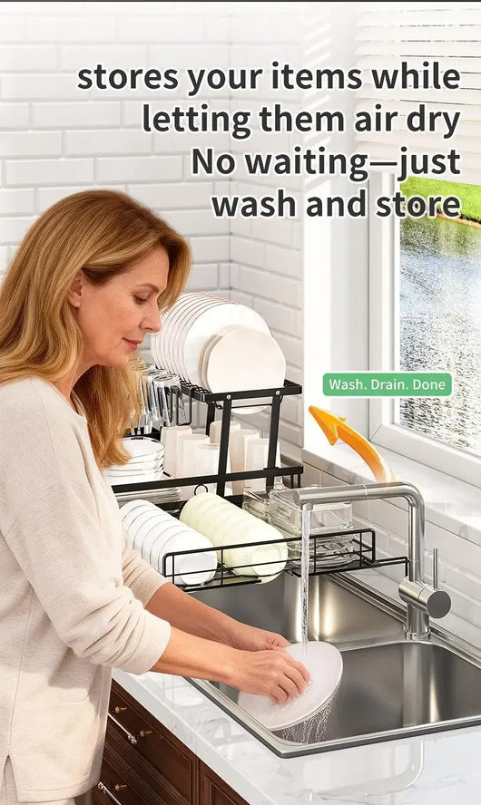 FindersFrenzy Dish Drying Rack