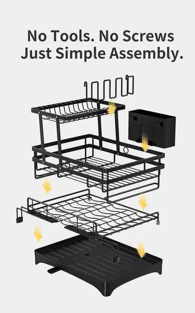FindersFrenzy Dish Drying Rack