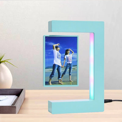 Levitating Rotating Photo Frame