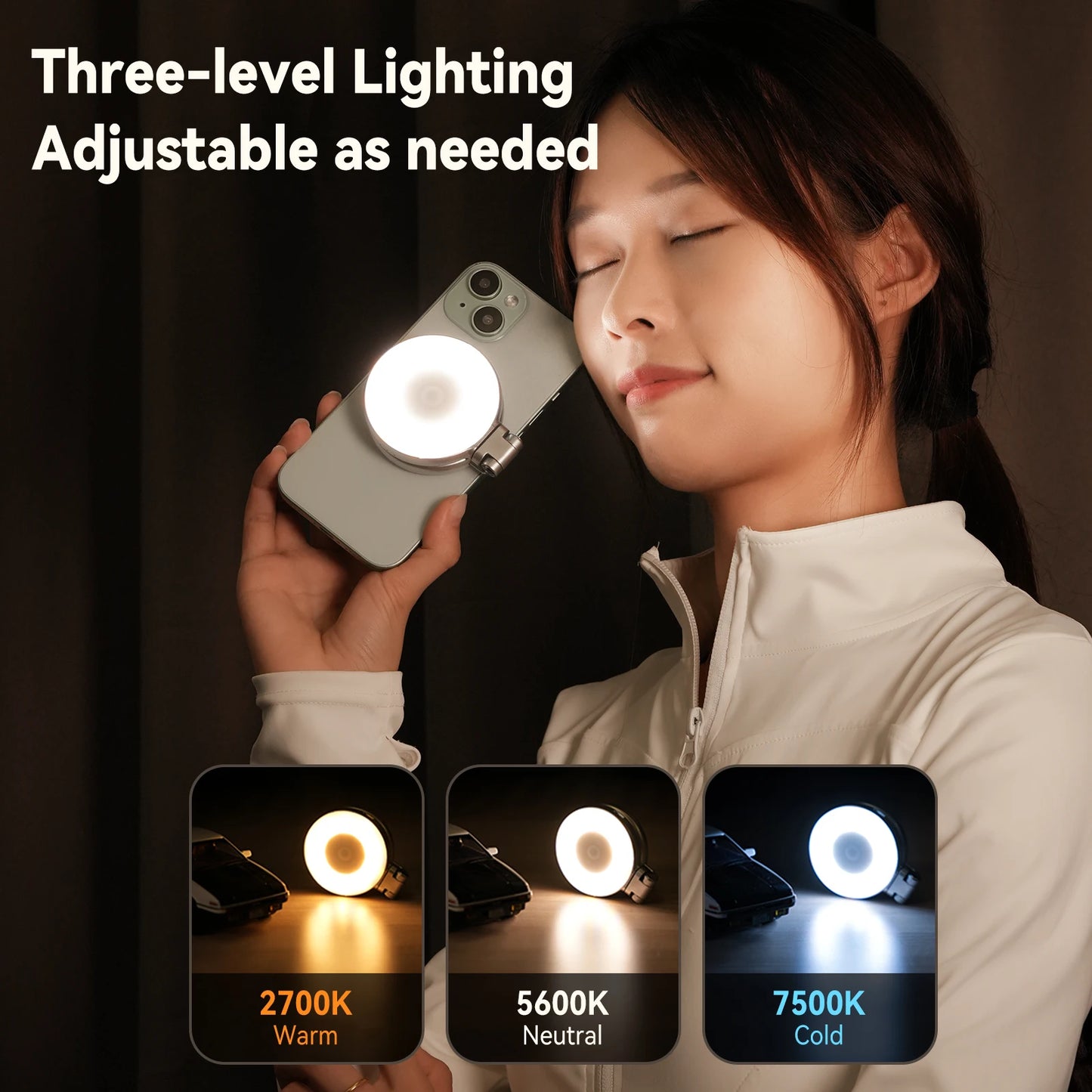 Magnetic Mini Selfie Light – Perfect Lighting Anytime, Anywhere! 💡📸