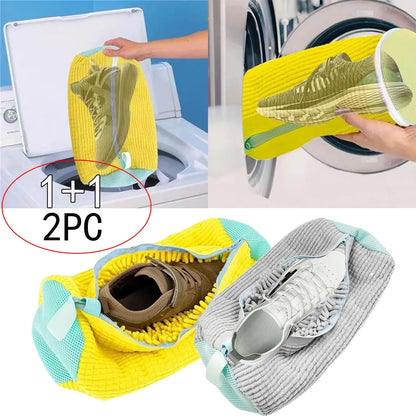 👟 SneakClean Magic Bag – Gentle Shoe Washer & Dryer Protector