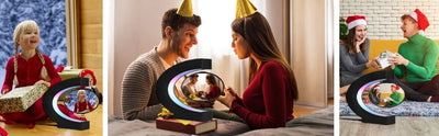Levitating Rotating Photo Frame