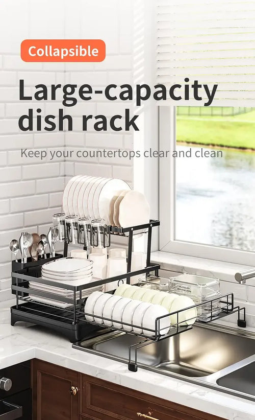 FindersFrenzy Dish Drying Rack