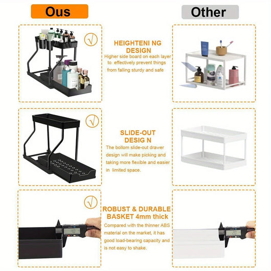 FindersFrenzy Pull-Out Organizer
