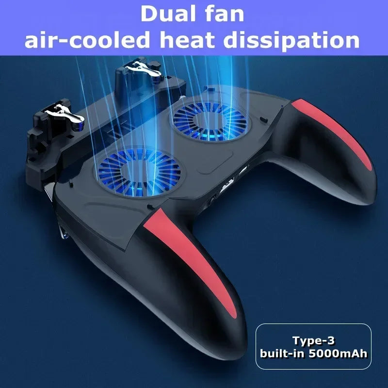 H10 4-Finger Mobile Game Controller – Elite Gaming Performance 🎮