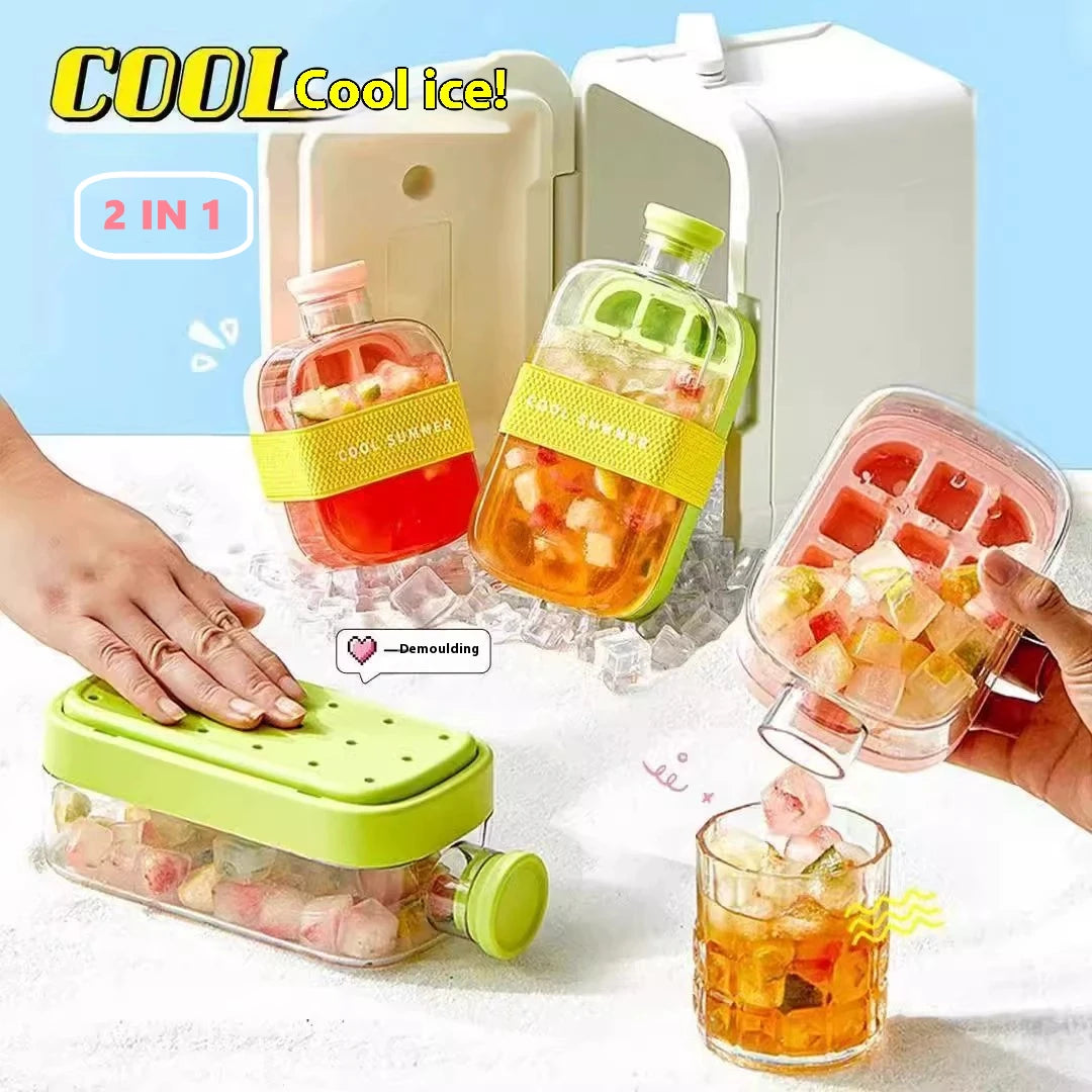 IceLuxe ❄️🥂 – Stylish Ice Ball Freezing Tray