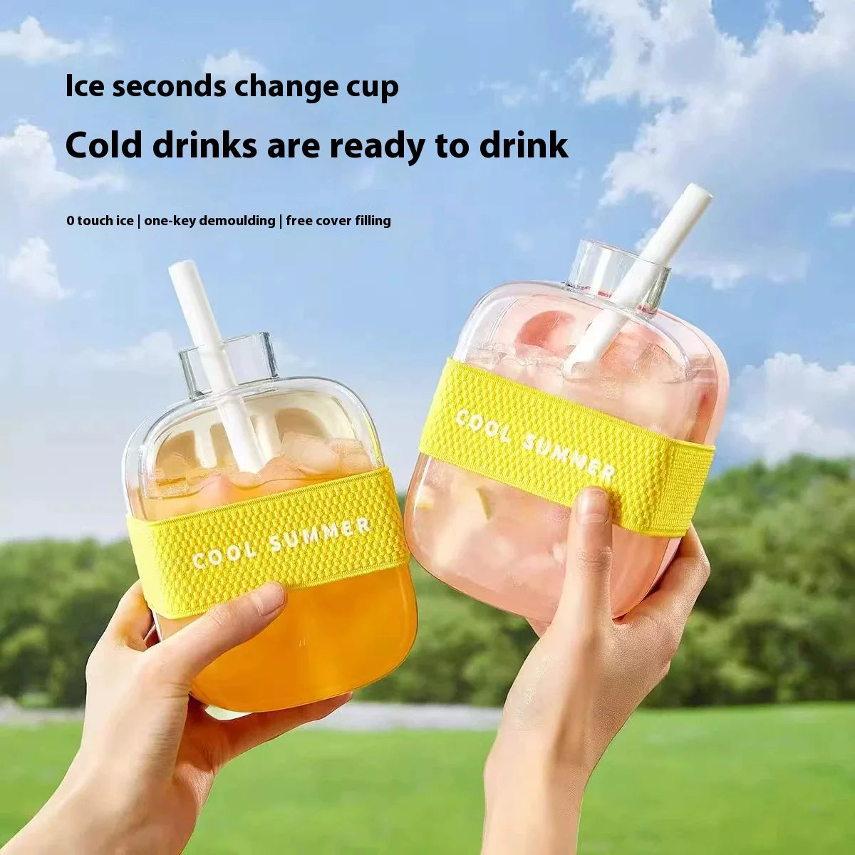 IceLuxe ❄️🥂 – Stylish Ice Ball Freezing Tray