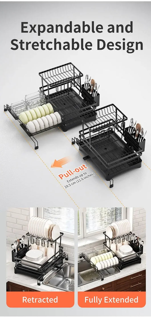FindersFrenzy Dish Drying Rack