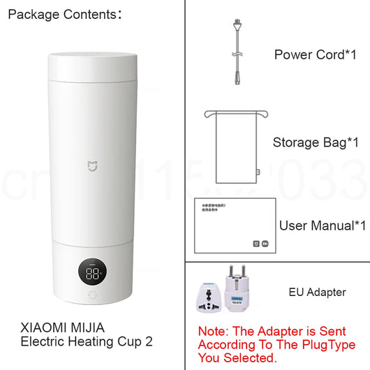 Portable Electric Heating Cup 2: 350Ml,6-Level Temp Control,12-Hour Keep Warm,316L Stainless Steel, Travel-Friendly
