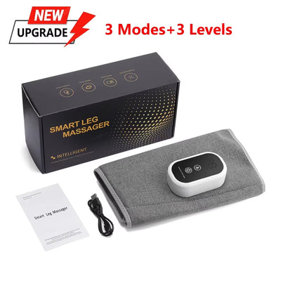 Eletric 360° Air Pressure Calf Massager Wireless Leg Massage 3 Mode Airbag Compresstion Relax Foot Calf Muscle Blood Circulation