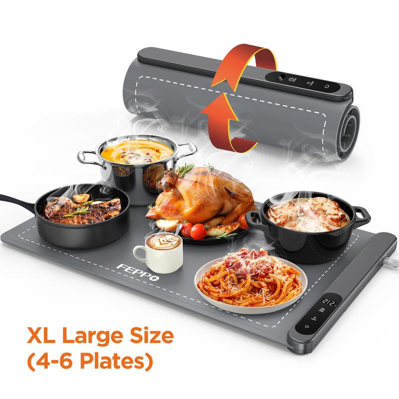 🔥 WarmNest Silicone Pad – Keep Every Dish Toasty